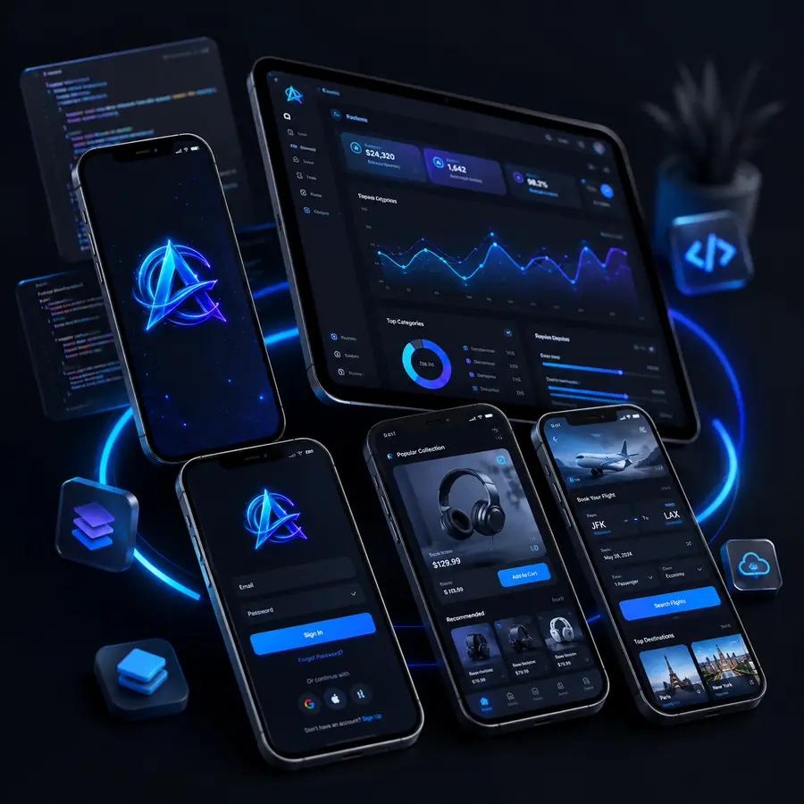 Mobile App Development illustration