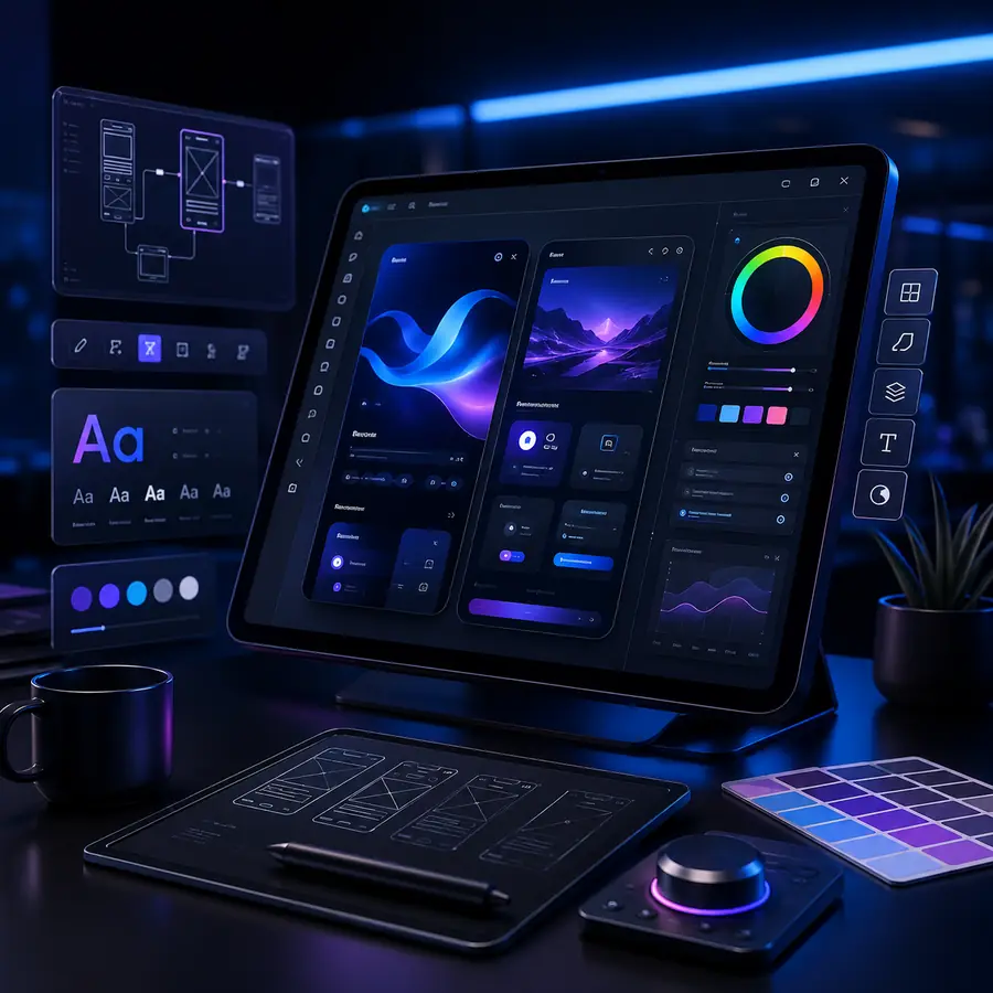 UI/UX Design illustration